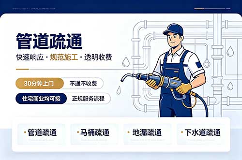 高碑店管道疏通