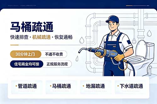 高碑店马桶疏通