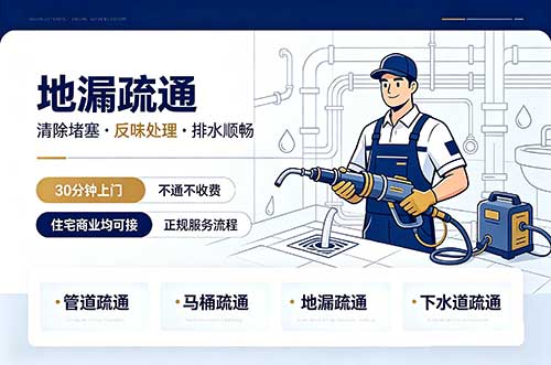 高碑店地漏疏通